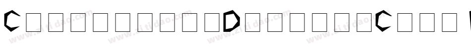 CruiselineDisplayCaps Italic字体转换
